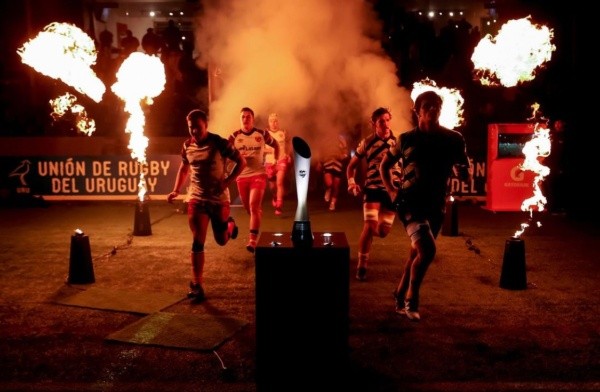 La final de la Superliga Americana de Rugby entre Peñarol y Selknam se vivió con todo. | Foto: SLAR