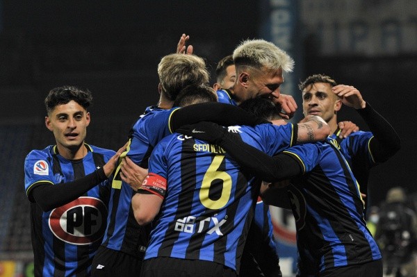 La celebración de Huachipato.