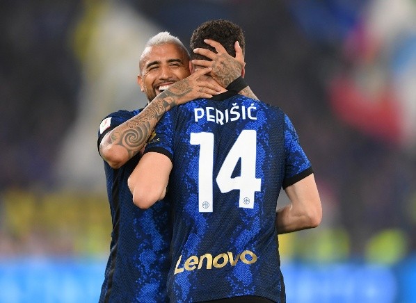 La salida de Perisic ya se hizo efectiva, ahora solo queda que se confirme el próximo destino de Vidal y Alexis. | Foto: Getty