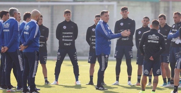 Berizzo ya comenzó a trabajar con la Roja (Foto: ANFP)