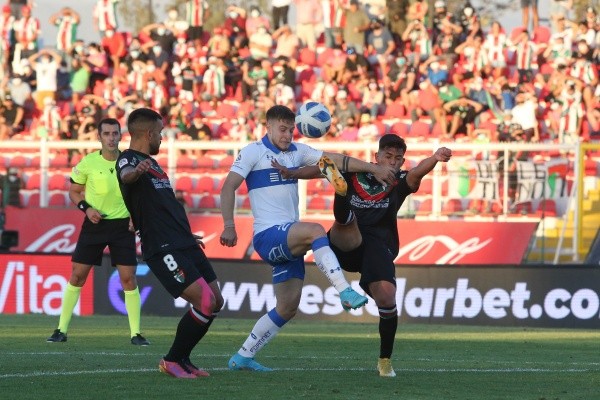 Bruno Barticciotto era una de las figuras de Palestino, pero no logró repetirlo en la UC. En la segunda rueda puede partir. Foto: Agencia Uno