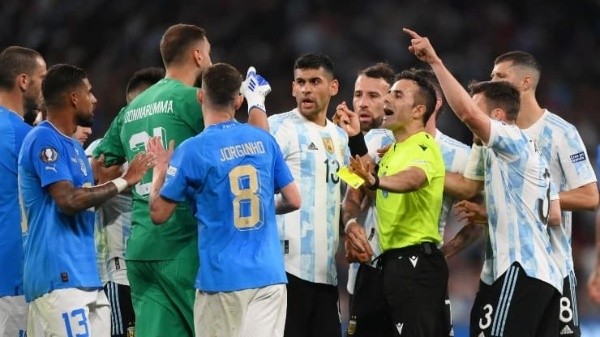 Argentina e Italia jugaron un partido que captó la atención de todo el mundo (Getty)