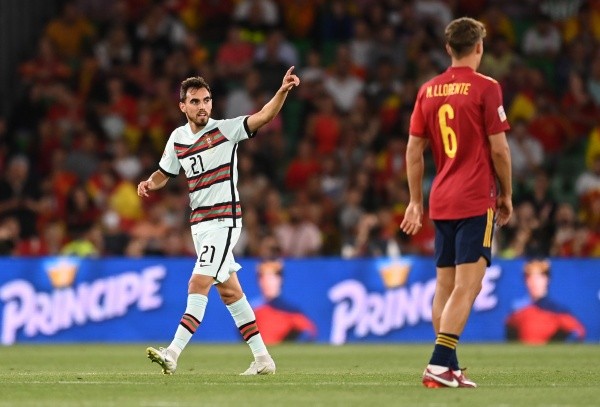 Ricardo Horta marcó el gol del empate de Portugal contra España en la UEFA Nations League. Foto: Getty Images