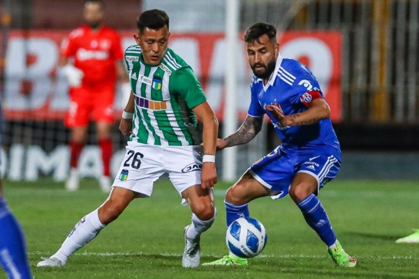 Carlos Muñoz en O'Higgins vs Universidad de Chile