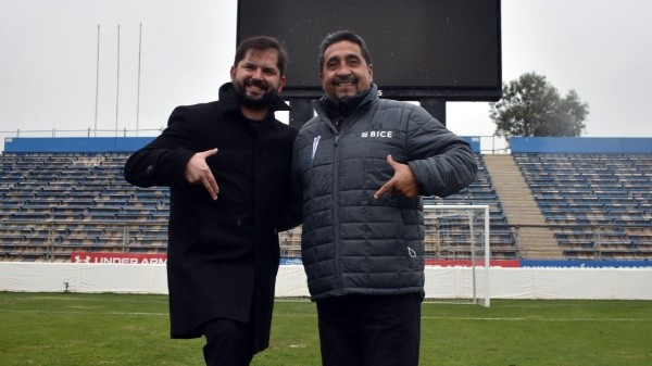 Gabriel Boric y Mario Lepe