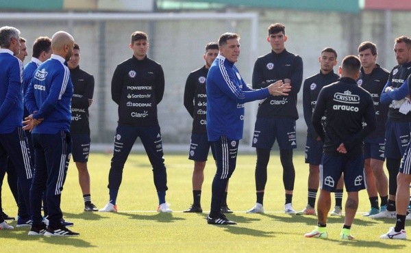 Berizzo ya trabaja al mando de la Roja y cuenta con la confianza e ilusión de Fabián Estay. (Foto: comunicaciones ANFP)