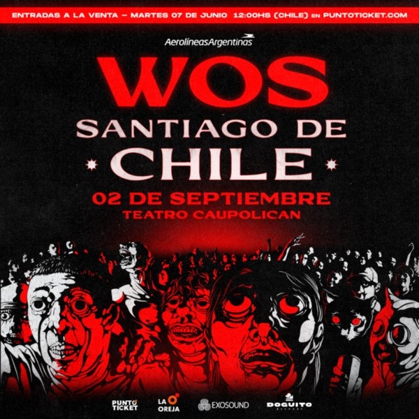 WOS confirma su primer concierto en Chile.(Foto: La Oreja)