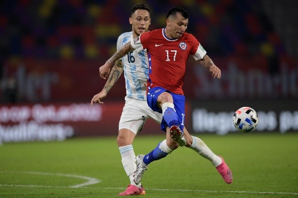 Gary Medel es el gran referente de la Generación Dorada en la primera convocatoria de Eduardo Berizzo en la selección chilena. | Foto: Getty