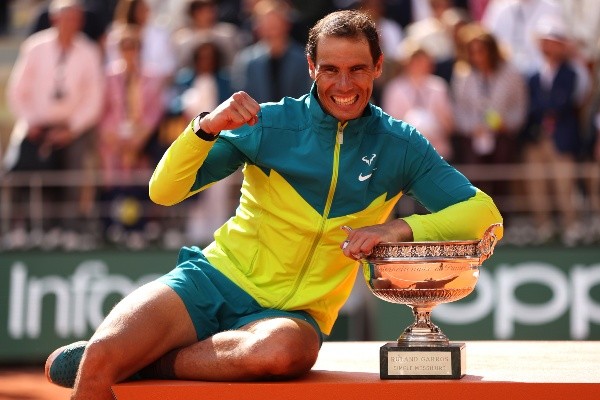 Rafael Nadal ganó su decimocuarto título del Abierto de Francia. | Foto: Getty