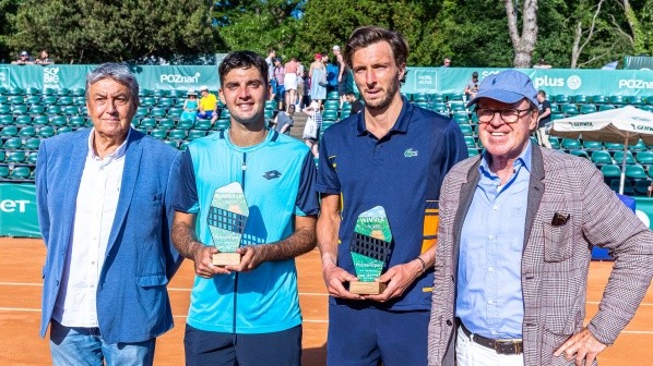 Tomás Barrios quedó segundo en el Challenger de Poznan en Polonia. | Foto: Poznan Open