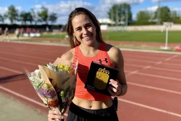 María Ignacia Montt ganó medalla de bronce en España. (Atlética Chilena)