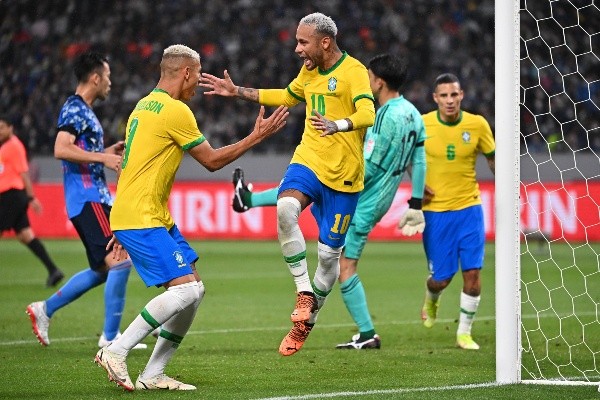 Neymar sigue a la caza de Pelé como artillero histórico de Brasil. (Foto: Getty Images)
