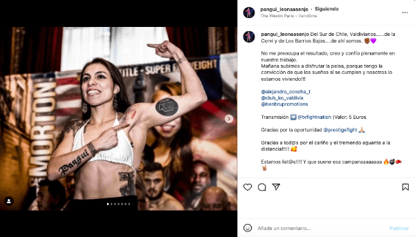 Daniela “Leona” Asenjo tuvo revancha y se coronó campeona.