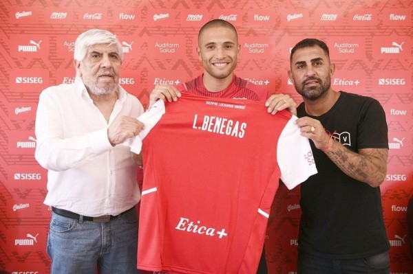 Benegas llegó a Independiente y se transformó en un jugador clave en la ofensiva.