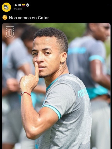 La reacción de Byron Castillo en las redes sociales de Ecuador.