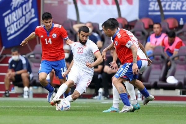 Túnez se impuso a Chile en el inicio de la Copa Kirín. (Foto: Getty Images)