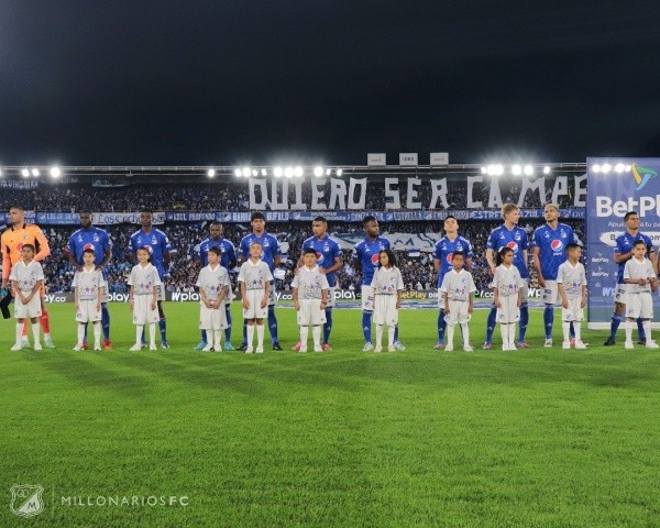 Imagen: Millonarios.