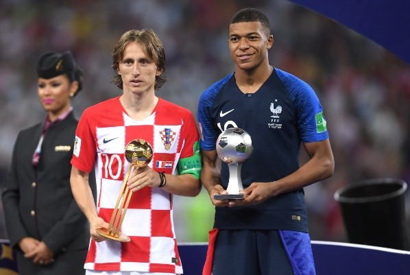 Modric y Mbappé