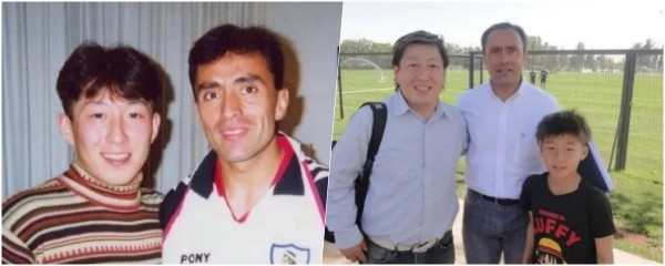 El chileno-japonés Christian Melillán junto a Jaime Pizarro en Japón y en Chile (Foto: Dale Albo)