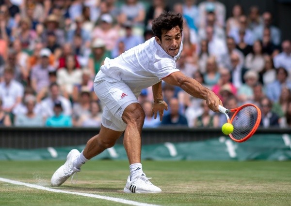 Garin debuta en la temporada de pasto 2022 en el ATP 500 de Halle. | Foto: Getty