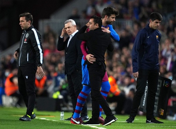 Xavi le avisó a Piqué que no está en los planes. Ahora el defensor debe decidir si seguir o no en el Barcelona. Foto: Getty Images