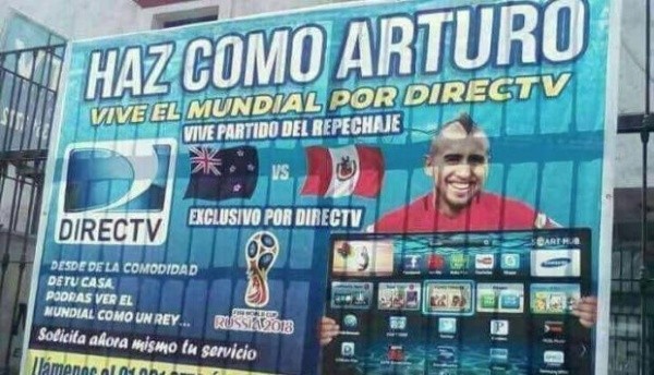 En 2018 en Perú también se burlaron de la Roja, pero en esa pasada si ganaron el repechaje. Tuvieron distinta suerte en esta pasada. | Foto: Archivo