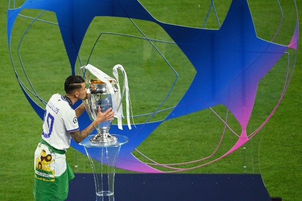 Ceballos celebró la consagración en Champions League. (Foto: Getty Images)