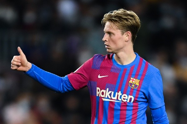 Frenkie de Jong no piensa en otro club que el Barcelona. Foto: Getty Images