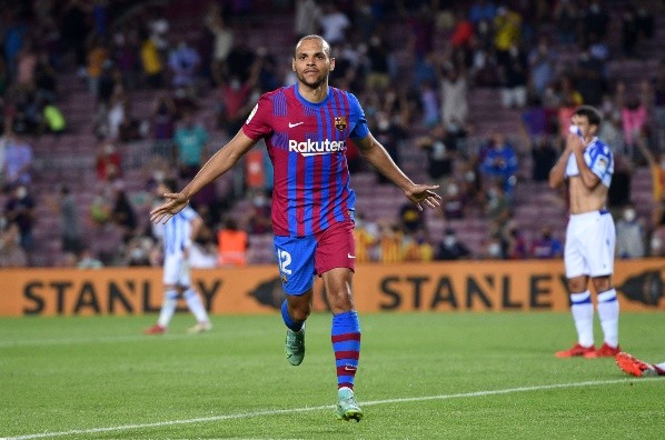 Martin Braithwaite no entra en los planes de Barcelona. (Foto: Getty Images)