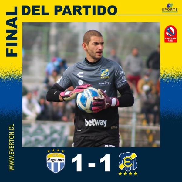 Final en el Municipal de San Bernardo: empate de Magallanes y Everton.