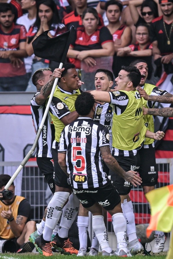 Atlético Mineiro logró un importante triunfo. (Foto: Getty Images)