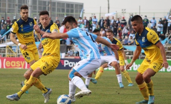 Everton y Magallanes igualaron 1-1 en la ida por Copa Chile (Agencia Uno)