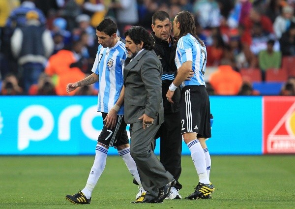 Para Gianluigi Buffon, Ángel Di Maria puede ser como Diego Maradona si llega a la Serie A. Foto: Getty Images