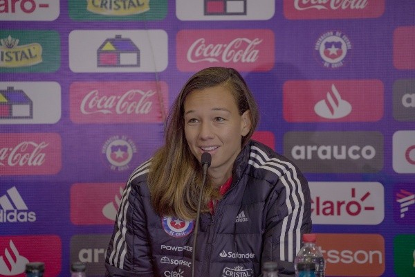 Christiane Endler mostró su optimismo para la Copa América. (Foto: Guillermo Salazar)