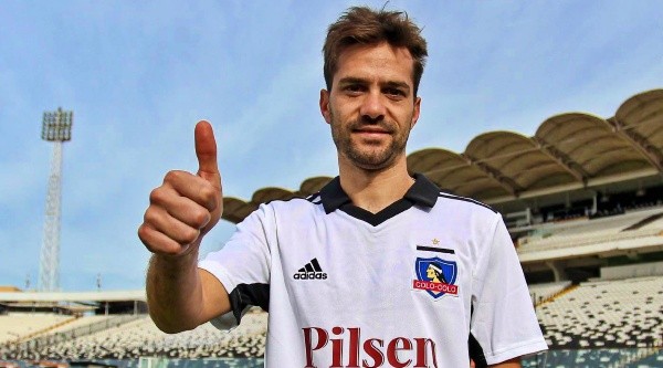 Agustín Bouzat es el único refuerzo de Colo Colo hasta ahora. Foto: Comunicaciones Colo Colo