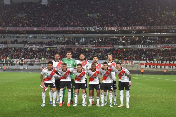 Paulo Díaz fue incluido en la formación titular. (Foto: @RiverPlate)