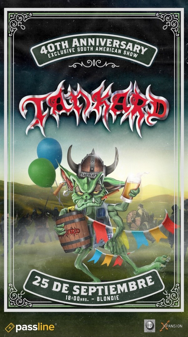 Tankard regresa a Chile.(Foto: Xpansion)