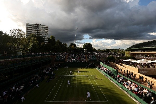 Tabilo y Peralta cayeron en primera ronda de dobles en Wimbledon. | Foto: Getty