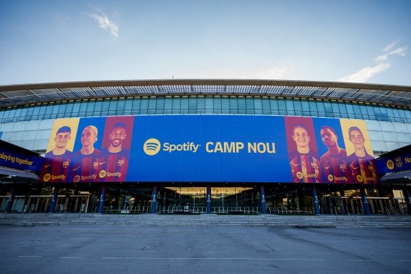Así luce desde ahora el nuevo Spotify Camp Nou del Barcelona. Foto: Comunicaciones FC Barcelona