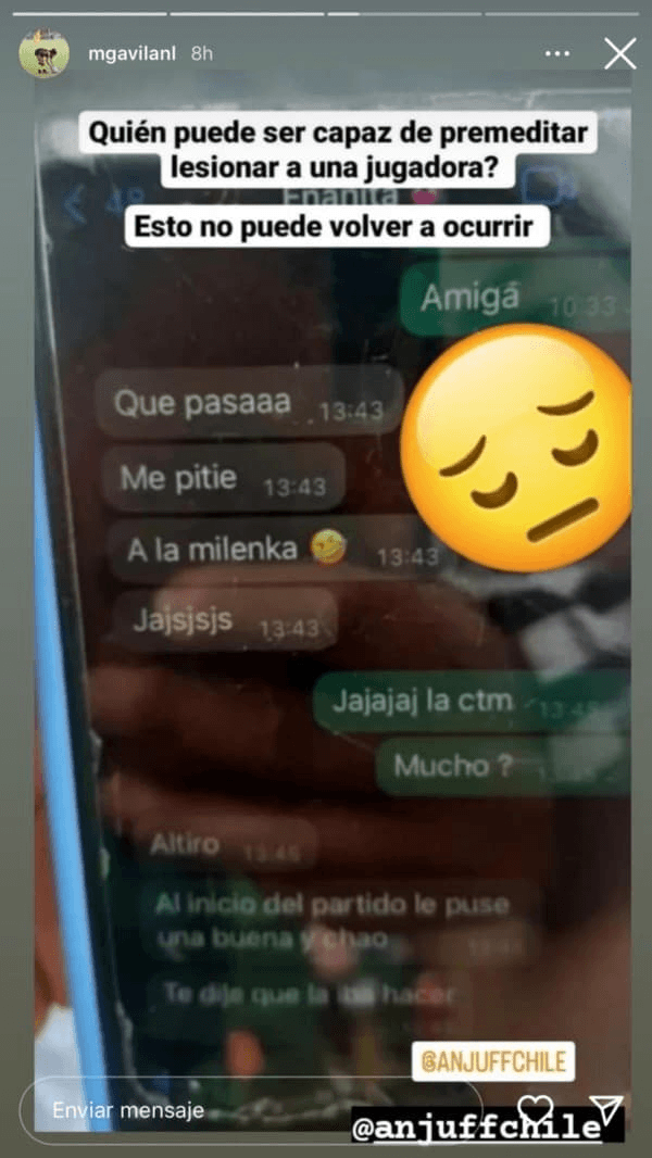 Denuncia Milenka Gavilán