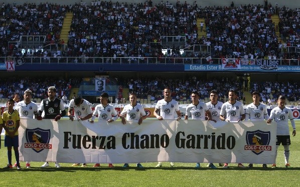 Colo Colo ha expresado constantemente su apoyo a Garrido