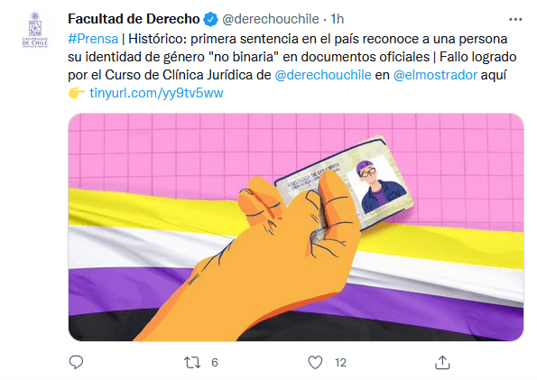 Twitter Facultad de Derecho U Chile (@derechouchile)