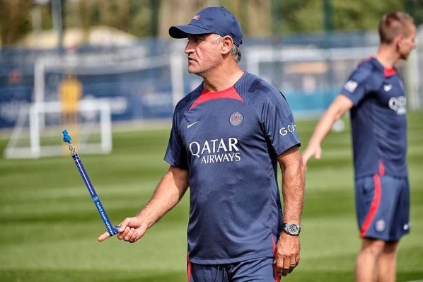 El nuevo entrenador del PSG ya tiene su lista de cortados. (Foto: PSG)
