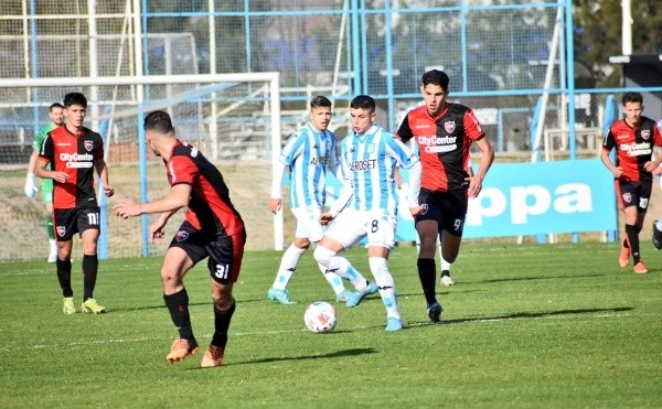 Racing y Newell’s igualaron en el torneo de reservas, con Gabriel Arias volviendo a las canchas después de siete meses. Foto: Comunicaciones Racing