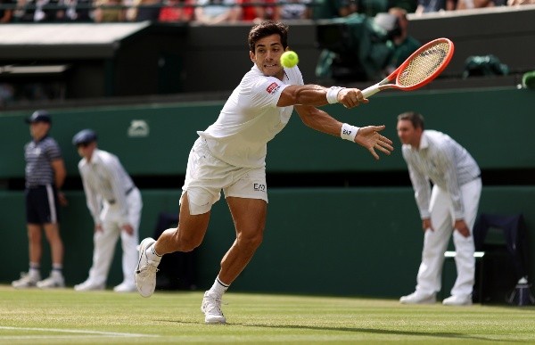 Gago tuvo una histórica participación en Wimbledon. | Foto: Getty