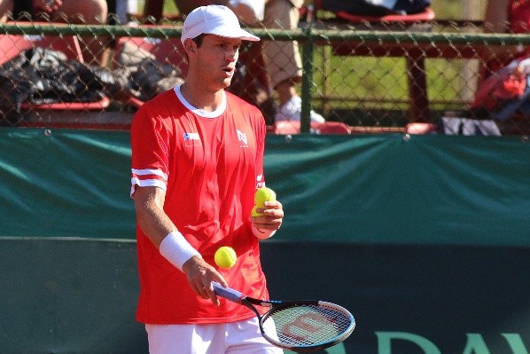 Nico Jarry quiere meterse en el cuadro principal de Gstaad. | Foto: Agencia Uno