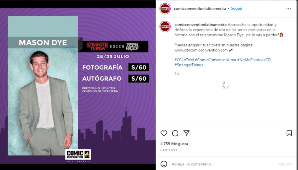 Barb de Stranger Things llegará a la Comic Con Chile 2018