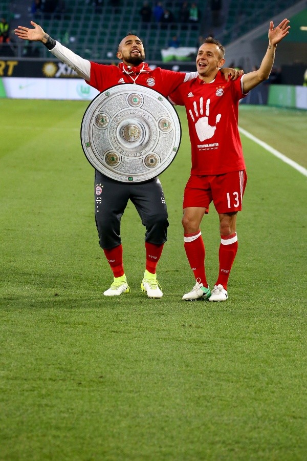 Rafinha fue una de las grandes amistades de Vidal en Múnich. (Foto: Getty Images)