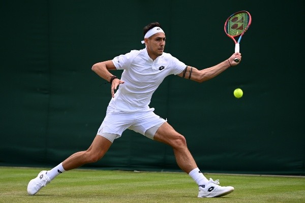 Tabilo vio acción por última vez en el circuito en Wimbledon. | Foto: Getty