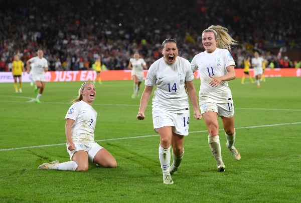 Inglaterra llega a la gran final de la Eurocopa Femenina 2022 en Wembley. Foto: Getty Images.